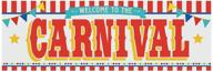 🎪 carnival welcome party banner – circus party supplies – 6 feet long: a vibrant addition to your celebration! логотип