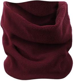 img 3 attached to Warmer Gaiter Fleece Winter Windproof Girls' Accessories for Cold Weather