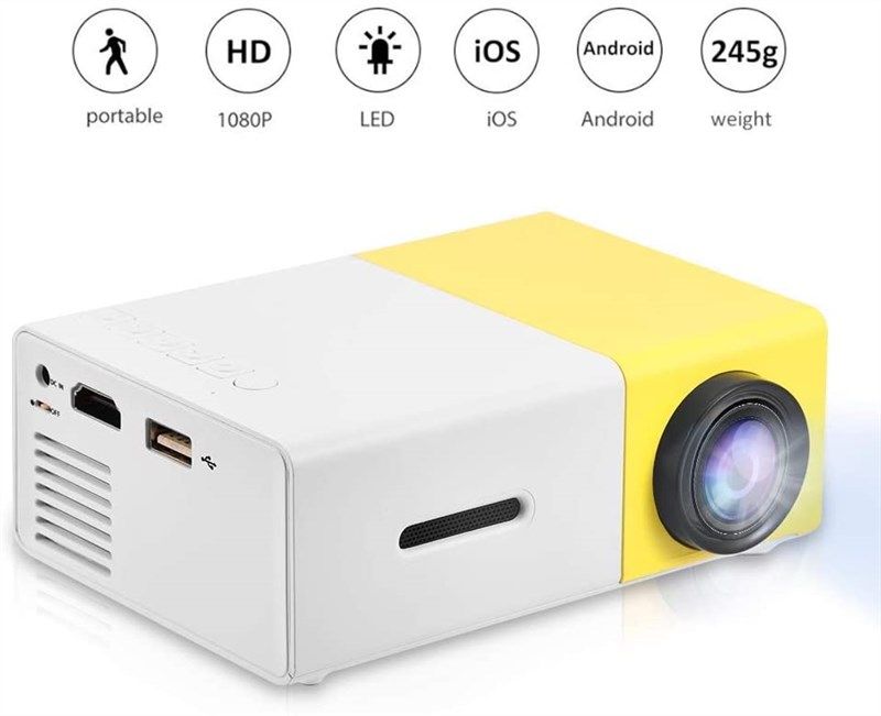 projector portable theater projectors smartphone 로고