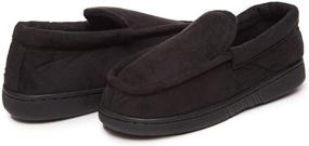 img 1 attached to 👞 Ultimate Comfort and Style: Skysole Micro Suede Slippers - Perfect Outdoor Moccasin Boys' Shoes