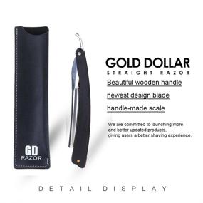 img 3 attached to Cutting-Edge Gold Dollar Club Cut 💈 Throat Straight Razor – The Ultimate Shaving Experience!