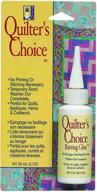 ultimate basting glue for quilters by beacon - 2oz quilter's choice logo