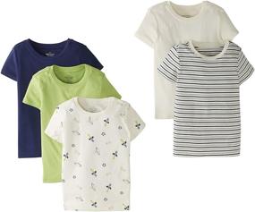 img 4 attached to Moon Back Hanna Andersson Little Boys' Clothing for Tops, Tees & Shirts