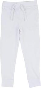 img 2 attached to Leveret Boys White Pants: Premium Boys' Clothing for Stylish Bottoms