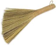 🧹 small and short ann lee design natural whisk sweeping broom with plain handle logo