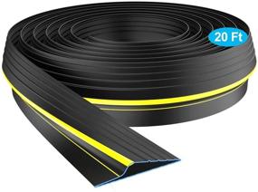 img 4 attached to 🎁 Father's Day Special: West Bay DIY Weather Stripping Bottom Rubber - Universal Garage Door Threshold Seal (20 Feet) [Sealant not Included]