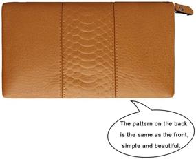 img 3 attached to 👛 Fashionable Earnda Women's Wallets and Wristlet: Stylish Handbags & Wallets for Women