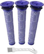 🔍 3-pack pre filters for dyson dc58, dc59, v6, v7, v8 - replacements part # 965661-01 | enhance air filtration with dyson filter replacements логотип