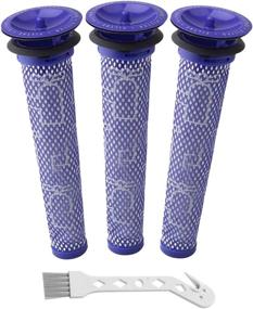 img 3 attached to 🔍 3-Pack Pre Filters for Dyson DC58, DC59, V6, V7, V8 - Replacements Part # 965661-01 | Enhance Air Filtration with Dyson Filter Replacements