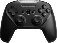 🎮 steelseries stratus duo wireless gaming controller - android, windows, vr, chromebooks compatible - dual-wireless connectivity - high-performance materials - fortnite mobile support логотип