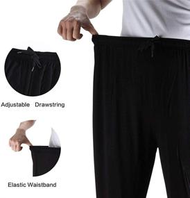 img 2 attached to 🩳 Men's Breathable Lounge Workout Shorts for Comfortable Sleep & Lounge