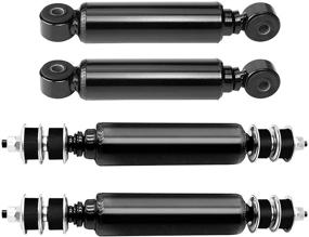 img 4 attached to 🔧 High-Performance Front and Rear Shocks for Club Car DS Gas & Electric 1988-Up, Precedent Gas & Electric 2004-Up - OEM Replacement: 1014235, 1014236, 1010991, 1015813, 1013164 (Set of 2 Front + 2 Rear Shocks)