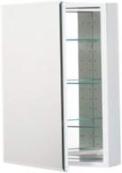 🪞 robern plm2030wb pl series beveled mirrored door 19.25"w x 30"h x 3.75"d with white interior logo