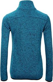 img 2 attached to Dolcevida Womens Sweater Speckled Pockets Sports & Fitness in Team Sports