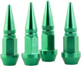 img 4 attached to Mavota 4 Pcs Wheel Tire Valve Stem Cover Cap Tire Valve Stem Caps Tires & Wheels