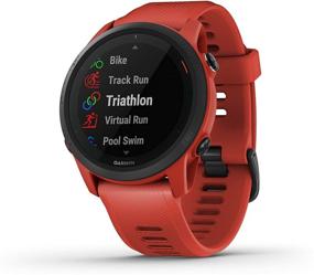 img 4 attached to Get in Shape with Garmin Forerunner 745: GPS Running Watch, Advanced Training Stats, on-device Workouts, and Essential Smartwatch Features in Red