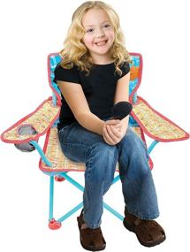 img 2 attached to 🪑 Portable Moana Kids Camp Chair – Folding & Easy-to-Carry Camping Chair with Storage Bag