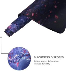 img 2 attached to 🖱️ Cmhoo XXL Professional Large Gaming Mouse Pad & Computer Game Mat (35.4x15.7x0.1IN, 90x40 Forest)