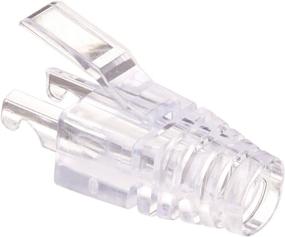 img 1 attached to 🔌 Platinum Tools 100036 EZ-RJ45 Cat6 Стрессор для разгрузки, прозрачный - набор из 50 стрессоров для эффективной организации кабелей.