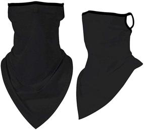 img 2 attached to Ultimate Versatility: Reusable Washable Cloth Bandanas Gaiter - Your Go-To Accessory for Style and Protection