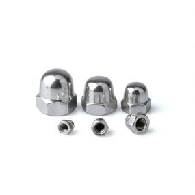 img 1 attached to 🔩 QLOUNI Stainless Steel Acorn Cap Nuts – Assortment Kit [140 Pcs] M3 M4 M5 M6 M8 M10 M12 Hex Dome Caps