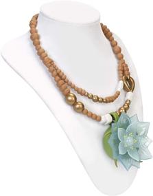 img 1 attached to Enchanting Disney Raya Dragon Flower Necklace: A Must-Have Accessory for Disney Fans!