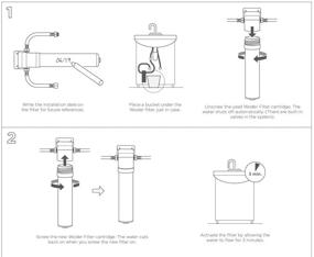 img 1 attached to Woder Gen3 Q12 R Replacement Cartridge 10K S Types: Enhance Water Quality with Ease