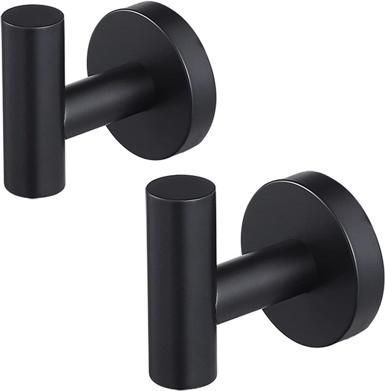kes bathroom hanging stainless a2164dg bk p2 로고