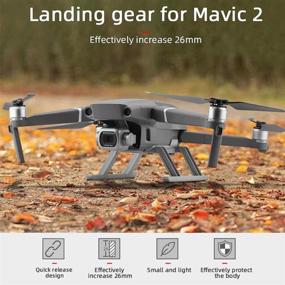 img 2 attached to XBERSTAR Extended Landing Mavic Accessories