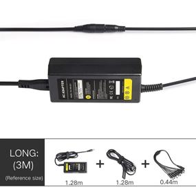 img 3 attached to 🎥 Fancy Buying Security Camera Power Adapter 12V 5A 100V-240V AC to DC 8-Way Power Splitter Cable FCC Certified LED Power Adapter Transformers - Compatible with Analog/AHD DVR/Camera, RGB LED Strip Lights