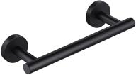 kes hand towel holder: 9-inch matt black bathroom & kitchen towel bar - no drill stainless steel holder (model a2000s23dg-bk) logo