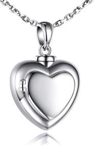 img 3 attached to 💎 Sterling Keepsake Boys' Jewelry: Necklace Cremation Memorial for Lasting Remembrance