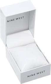 img 2 attached to ⌚ Часы с металлическим браслетом NW/1922 от Nine West для женщин