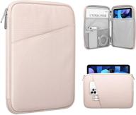 📱 timovo tablet sleeve case - compatible with ipad mini 6, ipad mini 5/4/3/2/1, galaxy tab a7 lite 8.7/tab a 8.0/tab a 8.4, fire hd 8 & 8 plus 2020 - pink, portable protective bag logo