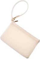 💼 semi-transparent zippered wristlet cosmetics bag by pudinbag logo