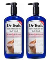 48 fl oz total dr teal's pink himalayan body wash 2-pack - enhance your seo logo