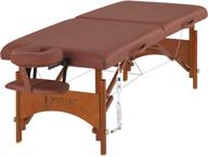 master massage fairlane therma-top 28inch portable massage table package - cinnamon color - adjustable heating system: unparalleled relaxation on the go! logo