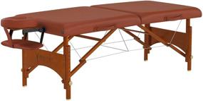 img 2 attached to Master Massage Fairlane Therma-Top 28Inch Portable Massage Table Package - Cinnamon Color - Adjustable Heating System: Unparalleled Relaxation on the Go!