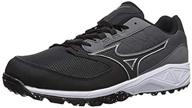 mizuno dominant surface athletic redwhite men's shoes for athletic logo