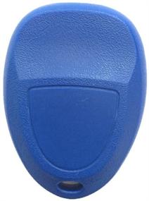 img 1 attached to Navy Blue Keyless Entry Remote Start Key Shell Fob Clicker Control Case Replacement for GMC Yukon XL 1500 XL 2500 (2007-2012)