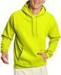 hanes pullover ecosmart fleece sweatshirt men's clothing in active logo