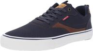 👟 levis lance fashion sneaker: the ultimate black men's shoes for fashion sneakers логотип