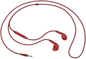 img 1 attached to 🎧 Наушники Samsung Active InEar - Красные (EO-EG920LREGUS) | Совместимы с универсальными/смартфонами | Розничная упаковка