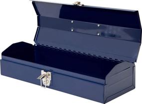 img 3 attached to 🧰 Torin TCE ATB102U 16" Hip Roof Style Portable Steel Tool Box - Blue with Metal Latch Closure: The Ultimate Storage Solution!