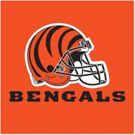 🏈 192-штуковые бумажные обеденные салфетки cincinnati bengals nfl - официально лицензированные creative converting логотип