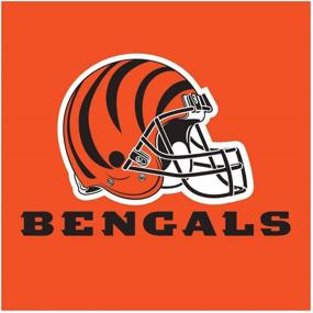 img 2 attached to 🏈 192-штуковые бумажные обеденные салфетки Cincinnati Bengals NFL - Официально лицензированные Creative Converting