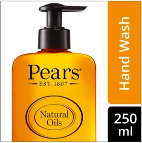 img 3 attached to 🍐 Pears Pure & Gentle Hand Wash with Natural Oils, 98% Pure Glycerin Soap and Moisturizing Liquid Hand Soap for Dry Hands with Essential Oils - 2 Pack, 250 ML