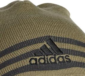 img 2 attached to 🧢 Stay Stylishly Warm with adidas Men's Eclipse Reversible Beanie