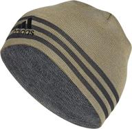 🧢 stay stylishly warm with adidas men's eclipse reversible beanie logo