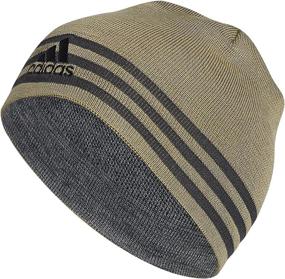 img 4 attached to 🧢 Stay Stylishly Warm with adidas Men's Eclipse Reversible Beanie